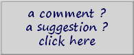 a comment a suggestion